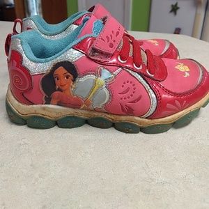 Girls Elena of Avalor sneakers. Size 13